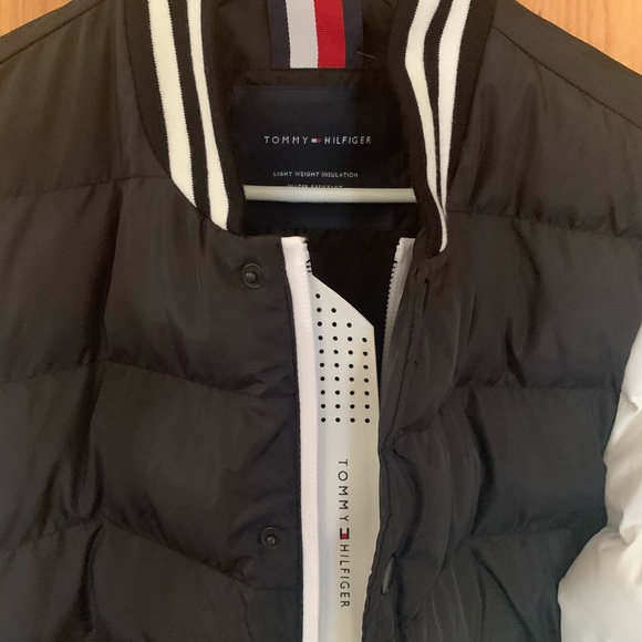 Mens M tommy Hilfiger Quilted Varsity Jacket NWT - Picture 6 of 6